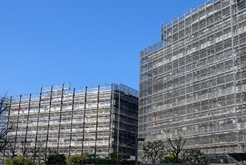 仮設足場工事一式